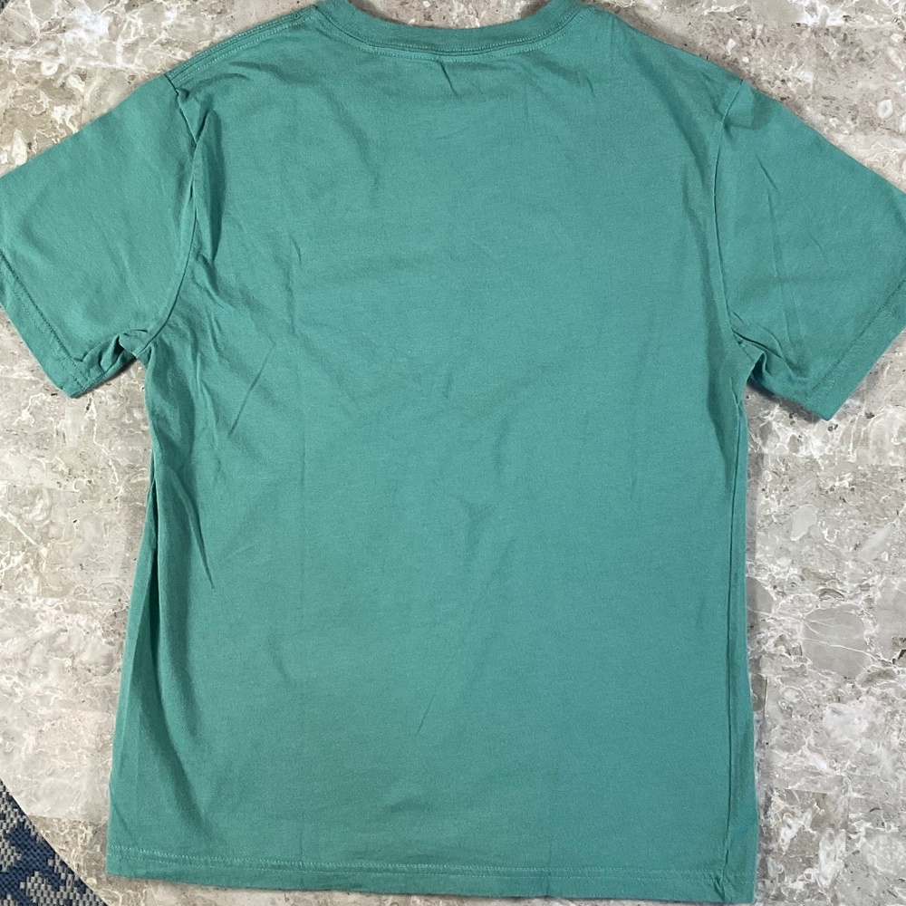 Polo Green Short Sleeve T-Shirt Size Medium (10-12) 100% Cotton - Picture 3 of 5